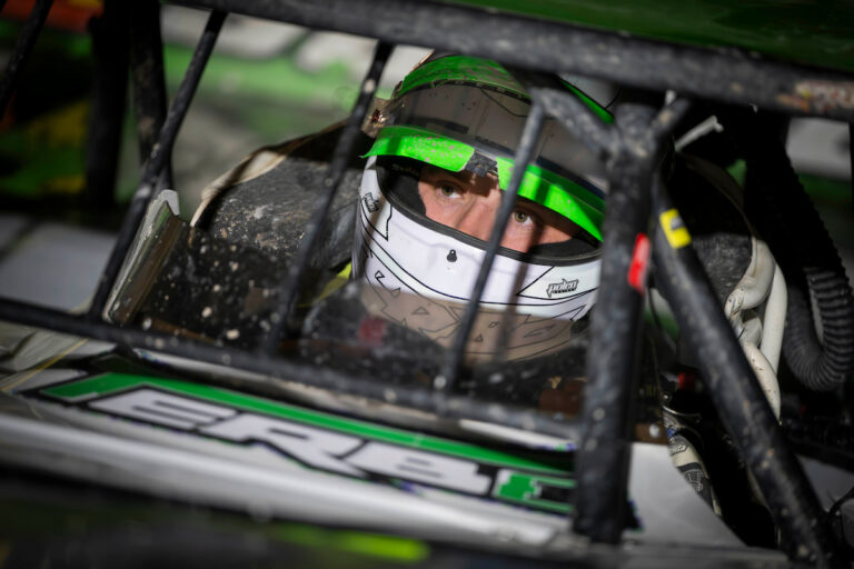 Tyler Erb in car