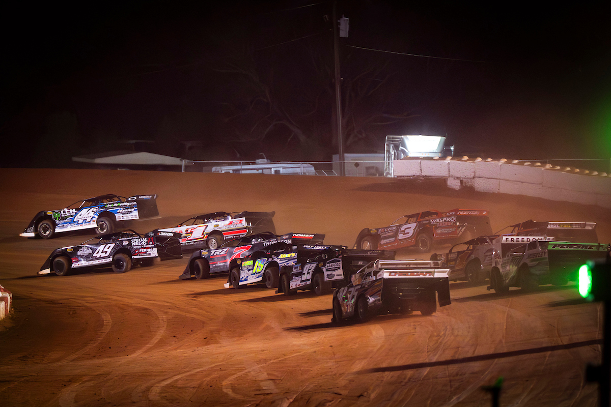Field going into Turn 1