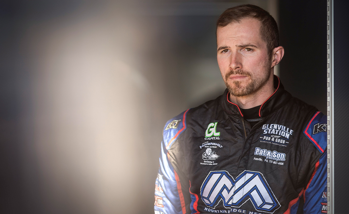 Chase Dietz in his fire suit