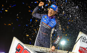 Kasey Kahne celebrating