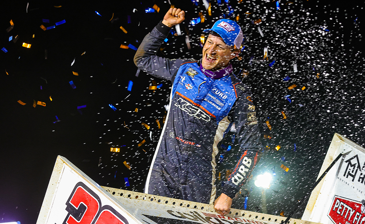 Kasey Kahne celebrating