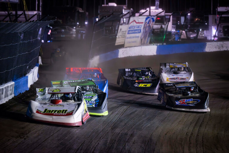 Cars racing at Mississippo Thunder