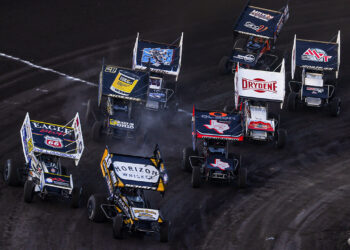 World of Outlaws Sprint Cars racing