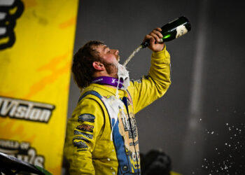 Erb in Victory Lane