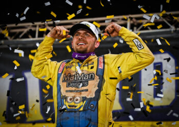 Erb in Victory Lane