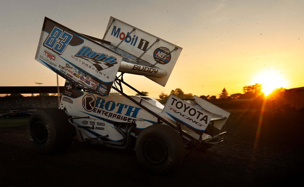 Buddy Kofoid driving the Roth Motorsports No. 83.