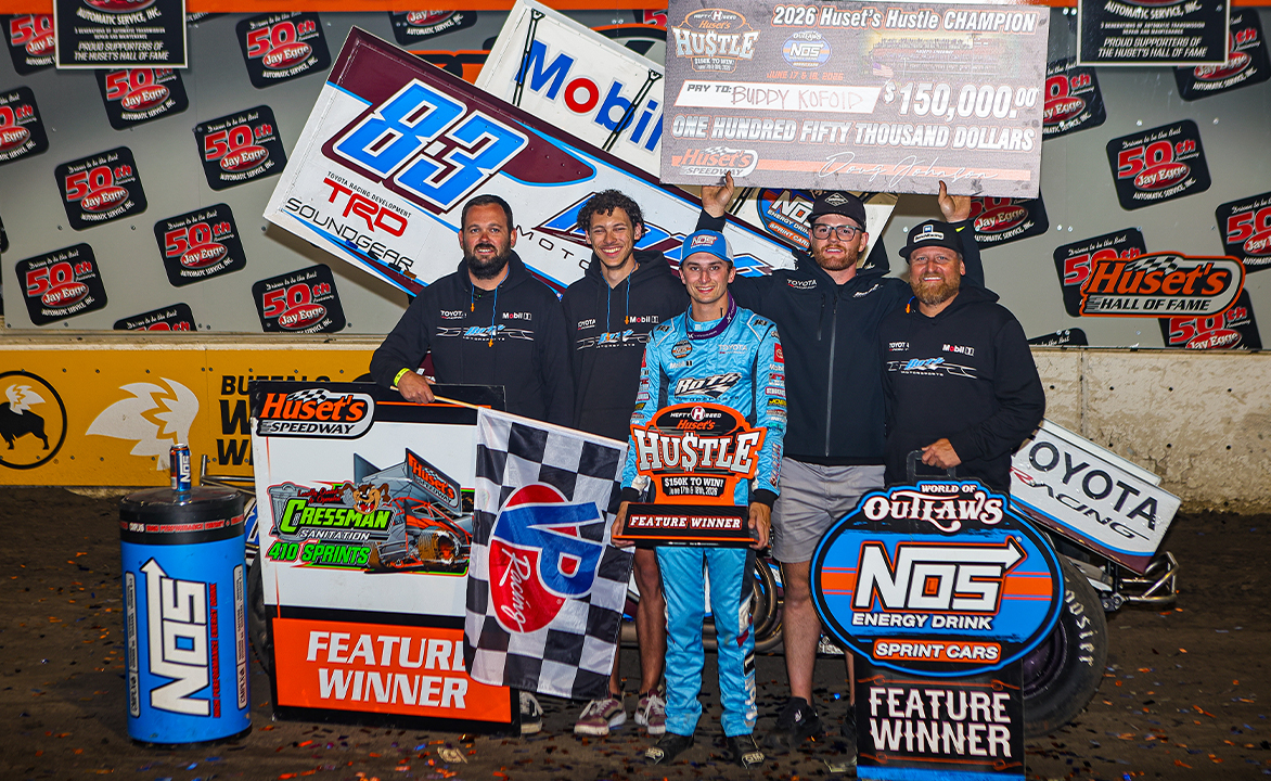 Roth Motorsports in Huset's Speedway Victory Lane