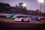 Cars racing at 141
