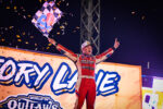Pierce in Victory Lane