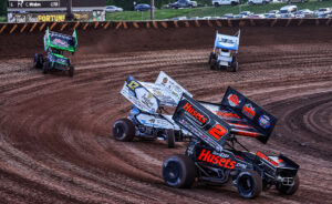 World of Outlaws Sprint Cars racing