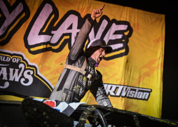Wilson in Victory Lane