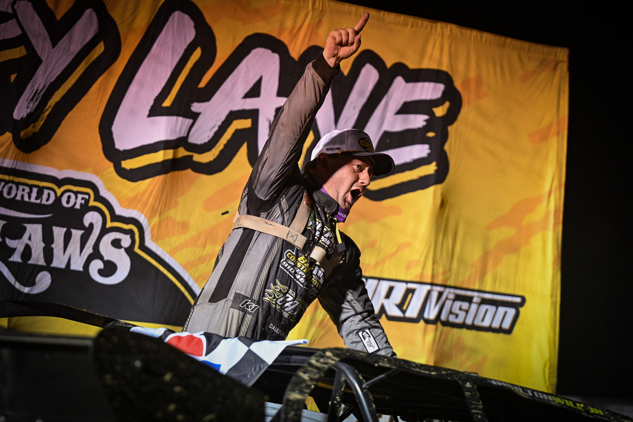 Wilson in Victory Lane