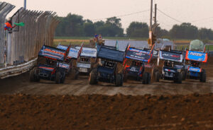 World of Outlaws Sprint Cars racing
