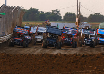World of Outlaws Sprint Cars racing