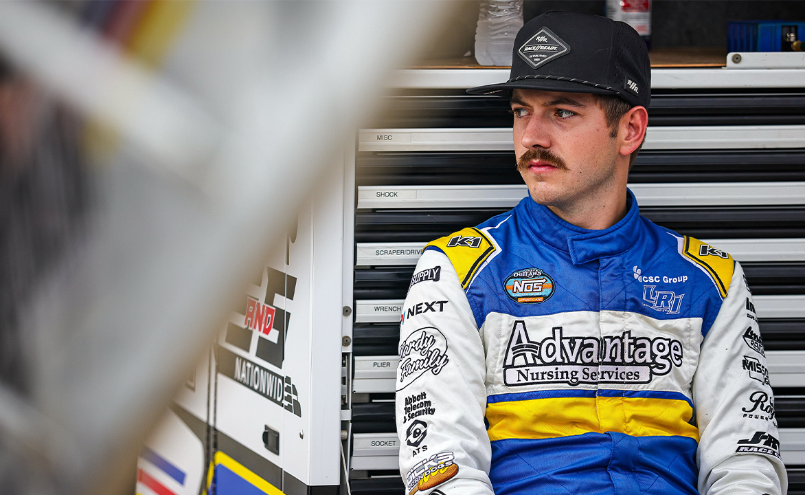 Garet Williamson in his fire suit