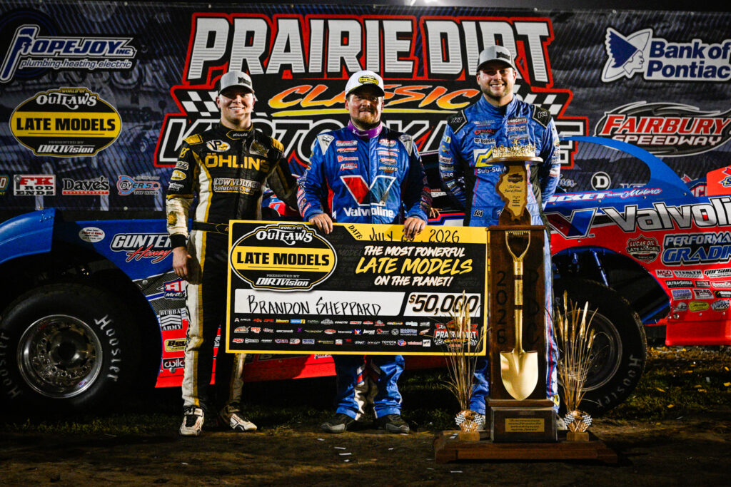 Prairie Dirt Classic podium